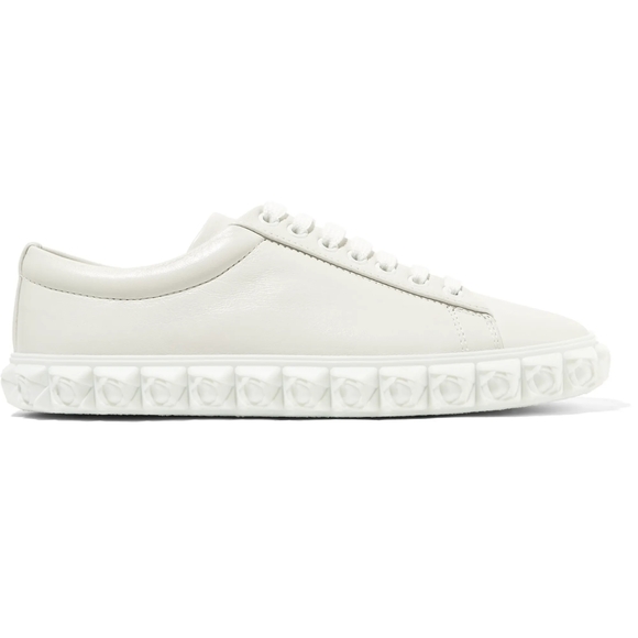 STUART WEITZMAN CoverStory white leather sneaker - Picture 2 of 4